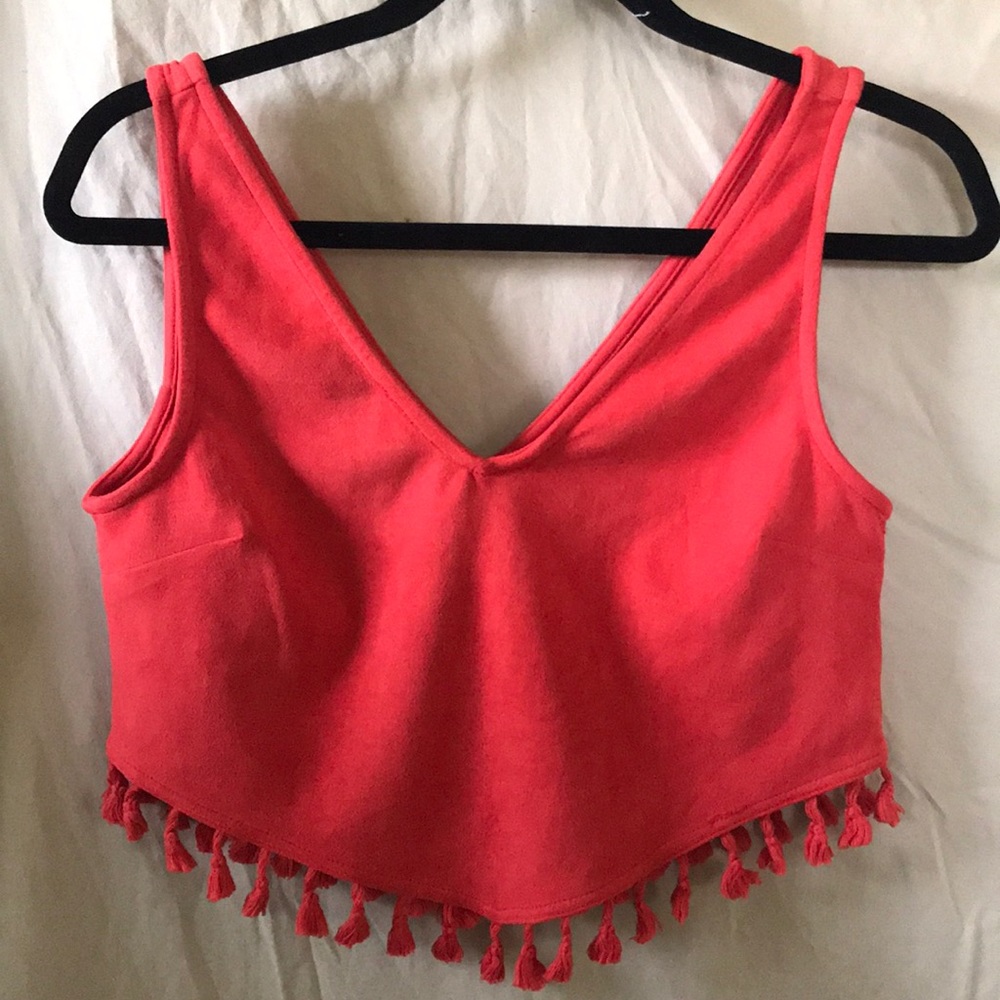 Fringed Crop Top